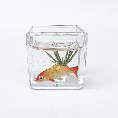 Plastic Koi Fish Tank Ornaments PW-WG11249-03-1