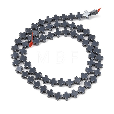 Synthetic Non-magnetic Hematite Beads Strands G-J211-A01-03-1