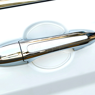 PVC Transparent Car Door Handle Scratches Protective Films AJEW-WH0181-42-1
