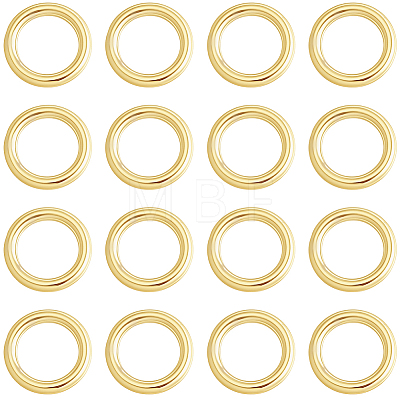 20Pcs 925 Sterling Silver Round Rings STER-BBC0009-64A-G-1