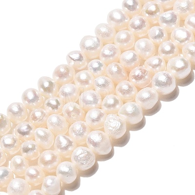 Natural Keshi Pearl Beads Strands PEAR-N013-05P-1