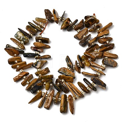 Natural Pietersite Beads Strands G-L649-D03-02-1