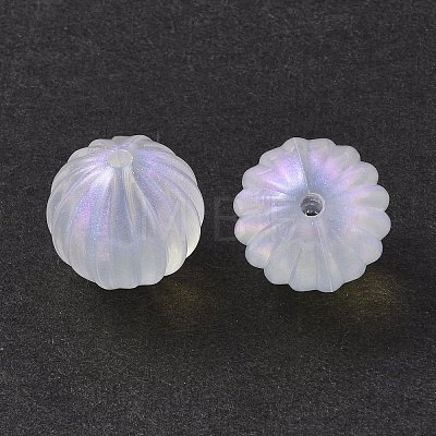 Transparent Acrylic Beads OACR-P007-19-1