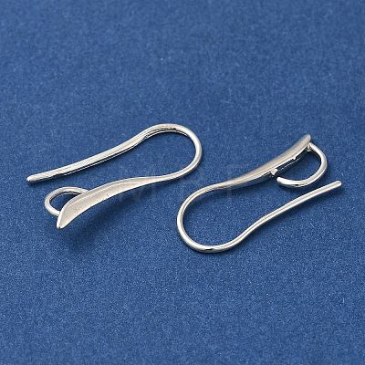 Brass Earring Hooks KK-H502-12S-1