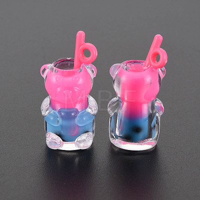 Resin Pendants RESI-T052-01J-1