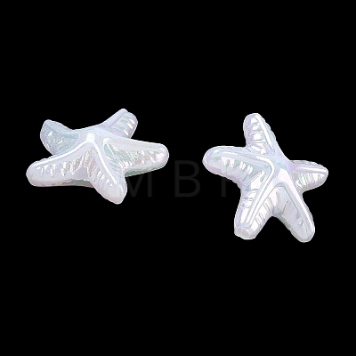 Electroplate Plastic Beads KY-Z002-03-1