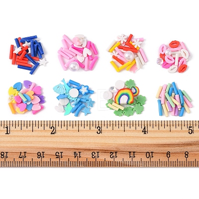 56G Handmade Polymer Clay Cabochons CLAY-FS0001-16-1