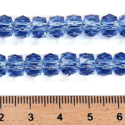 Transparent Glass Beads Strands EGLA-K071-01G-1