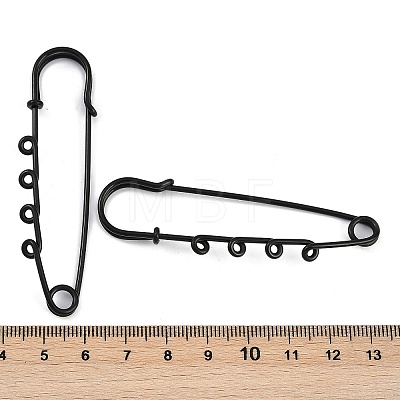 Ion Plating(IP) 304 Stainless Steel Safety Pins Brooch Findings STAS-K252-05B-EB-1