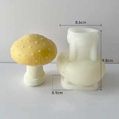 Mushroom Candle Silicone Molds PW-WGDE49A-04-1