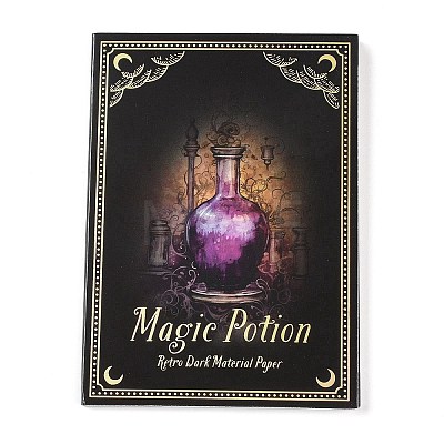 30Pcs 15 Styles Magic Potion Theme Scrapbook Paper Pads DIY-E074-01A-1