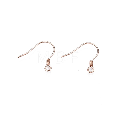 925 Sterling Silver Earring Hooks STER-N016-30RG-1