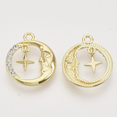 Alloy Pendants X-ALRI-N035-10-1