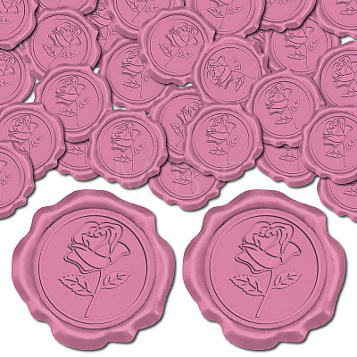 Adhesive Wax Seal Stickers DIY-CP0009-12I-1