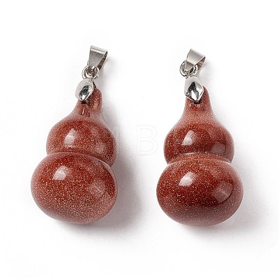 Natural & Synthetic Gemstone Pendants G-G846-02P-1