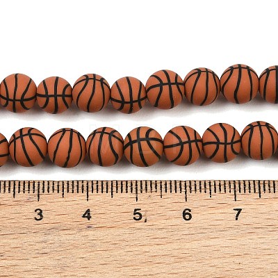Handmade Polymer Clay Beads Strands PY-CBAEC33-01K-1