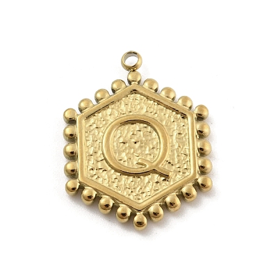 201 Stainless Steel Pendants LS-STAS-R227-01Q-G-1