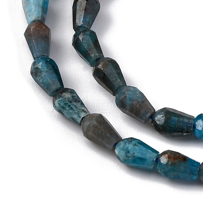 Natural Apatite Beads Strands G-C080-B06-01A-1