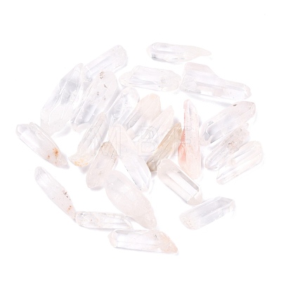 Rough Raw Natural Quartz Crystal Beads G-M376-04-1