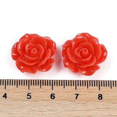 Synthetic Coral Carved Beads CORA-M001-04D-1