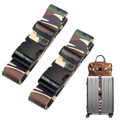 Polyester Adjustable Packing Luggage Straps AJEW-WH0515-30-1