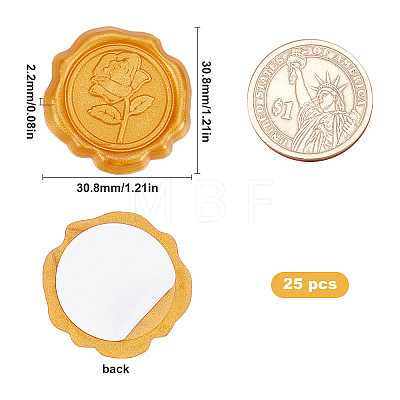 Adhesive Wax Seal Stickers DIY-WH0201-02C-1