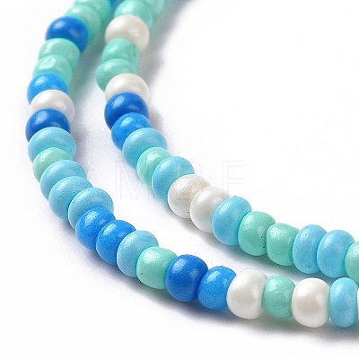 Glass Seed Bead Strands LAMP-B021-04L-1