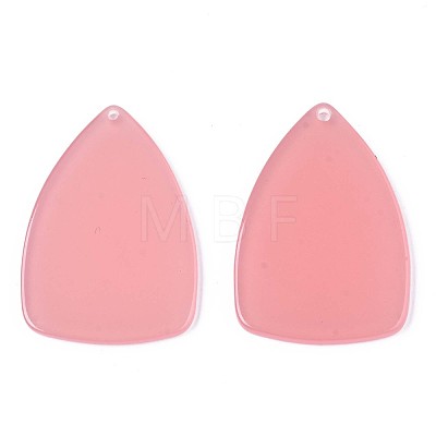 Translucent Cellulose Acetate(Resin) Pendants KY-T040-42E-1