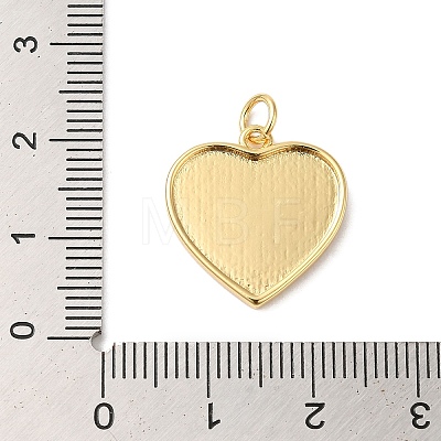 Rack Plating Brass Shell Pendants KK-B092-04G-1