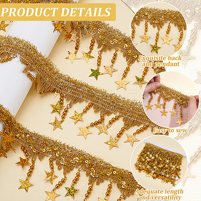Polyester Sewing Ornament DIY-CY0003-23B-1