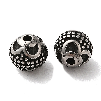 304 Stainless Steel Beads STAS-A080-42AS-1