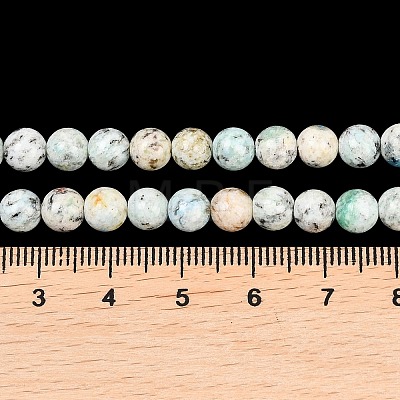 Natural K2 Stone Beads Strands G-K405-B02-6mm-1