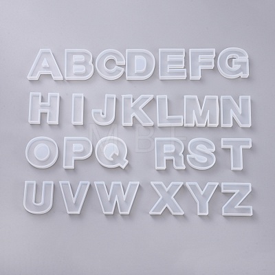 DIY Alphabet Silicone Molds DIY-X0293-25-1