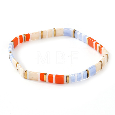 Glass Seed Beads Stretch Bracelets for Women MI7337-2-1