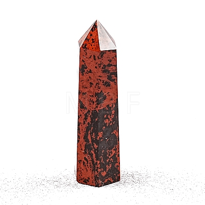 Point Tower Natural Obsidian Home Display Decoration PW-WG04107-06-1