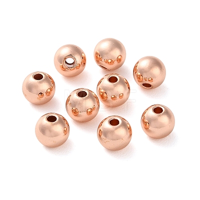 Rack Plating Brass Spacer Beads KKB-I709-03F-RG-1