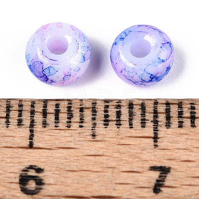 3/0 Baking Paint Glass Beads X1-GLAA-G118-02C-1