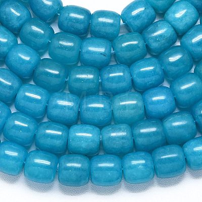 Natural Malaysia Jade Beads Strands G-B165-F03-10x10mm-1