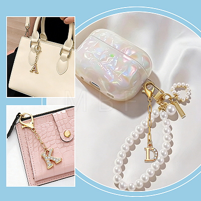 26Pcs Alloy Rhinestone Pendant Decorations HJEW-PH02535-1