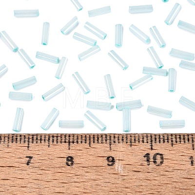 FGB Grade A Glass Round Bugle Beads SEED-Q040-06A-04-1