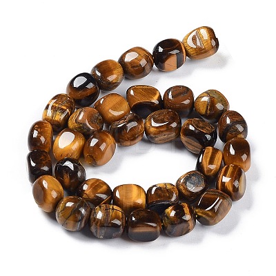 Natural Tiger Eye Beads Strands G-C038-02K-1