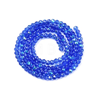 Electroplate Glass Beads Strands EGLA-A044-T2mm-L31-1