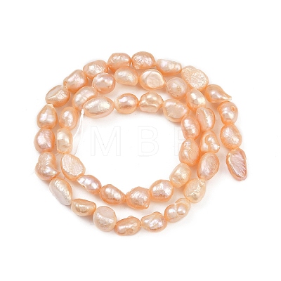 Natural Cultured Freshwater Pearl Beads Strands PEAR-P064-20I-03B-02-1