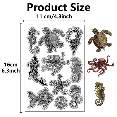 Custom PVC Plastic Clear Stamps DIY-WH0439-0257-1