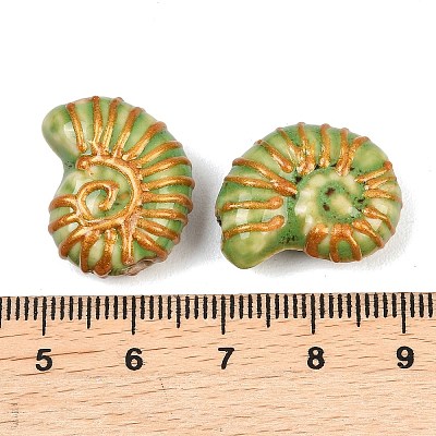 Handmade Porcelain Beads PORC-B008-02E-1