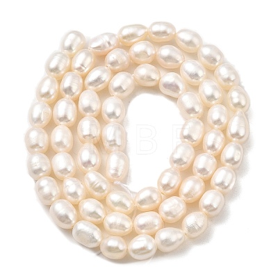 Natural Cultured Freshwater Pearl Beads Strands PEAR-I007-01P-03C-1