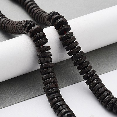 Natural Lava Rock Beads Strands G-H303-C11-1