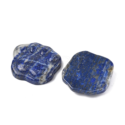 Natural Lapis Lazuli Carved Cabochons G-I395-A03-1