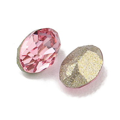 Glass Rhinestone Cabochons RGLA-L029-17C-1