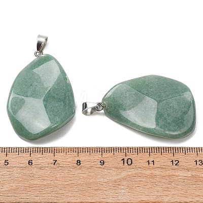 Natural Green Aventurine Pendants GG-K002-05M-1